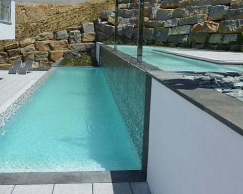 Piscinas desbordantes: Diseño y construcción