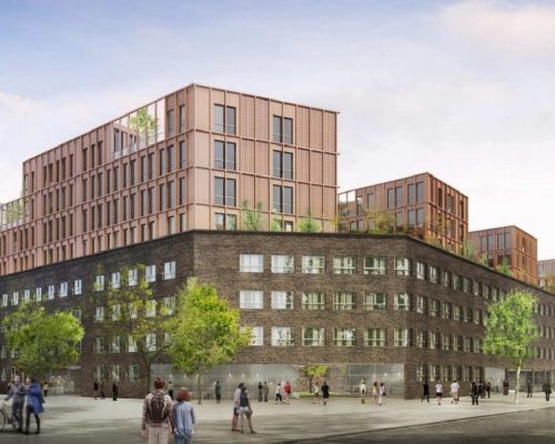 Obra adjudicada: Residencia de Estudiantes en c/Pallars de Barcelona